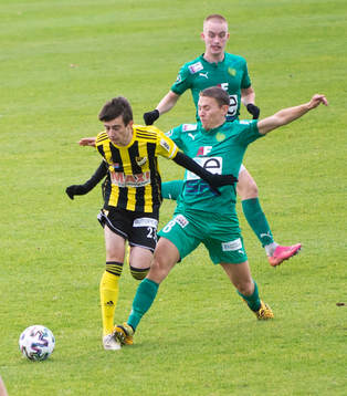 IFK Hässleholms Armin Culum i matchen i div 2 Södra