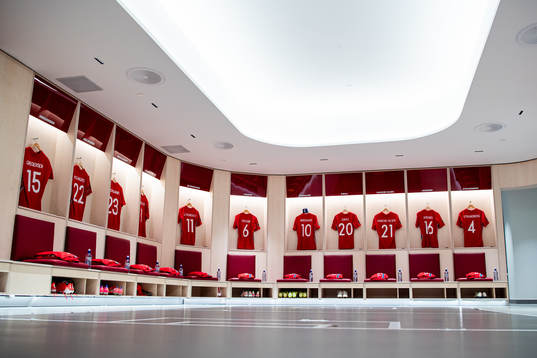 The kits of Stian Gregersen, Marcus Holmgren Pedersen,