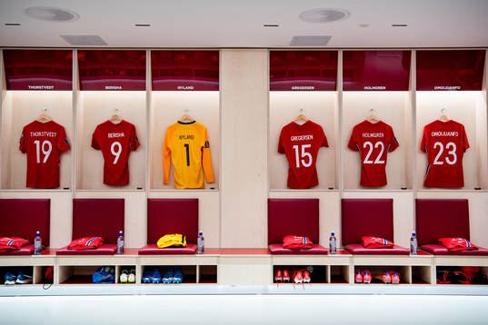 The kits of Kristian Thorstvedt, Veton Berisha, goalkeeper