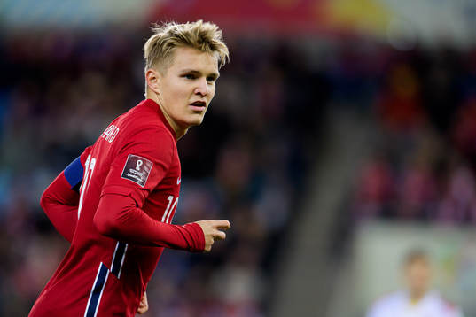Martin Ødegaard of Norway