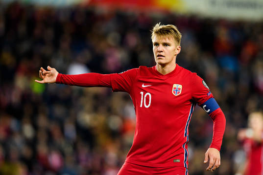 Martin Ødegaard of Norway