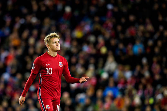 Martin Ødegaard of Norway