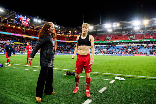 Lise Klaveness, director of elite football at the Norwegian