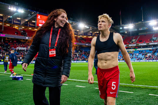 Lise Klaveness, director of elite football at the Norwegian