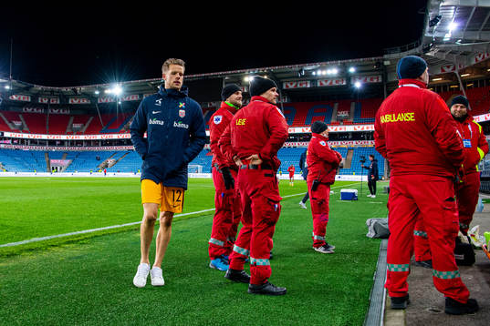 Goalkeeper Ørjan Håskjold Nyland of Norway