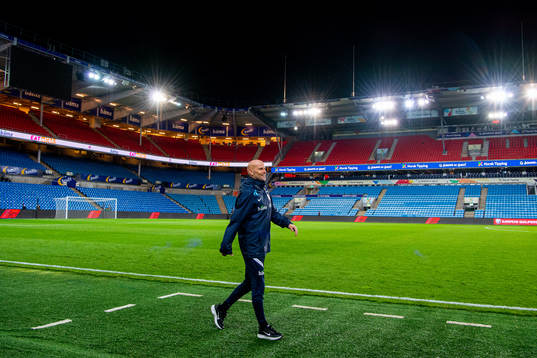 Ståle Solbakken, head coach of Norway