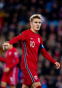 Martin Ødegaard of Norway