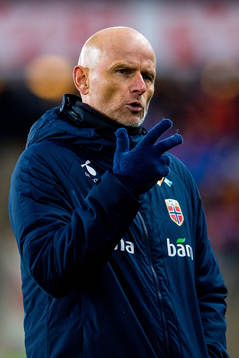 Ståle Solbakken, head coach of Norway