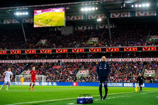 Ståle Solbakken, head coach of Norway