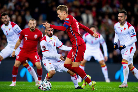Martin Ødegaard of Norway