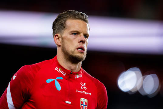 Goalkeeper Ørjan Håskjold Nyland of Norway