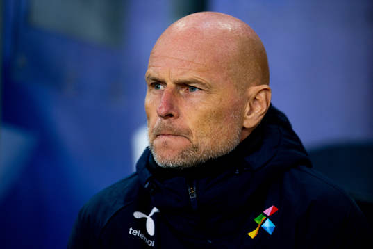 Ståle Solbakken, head coach of Norway