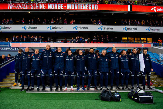 Ståle Solbakken, head coach, Kent Bergersen, assistant