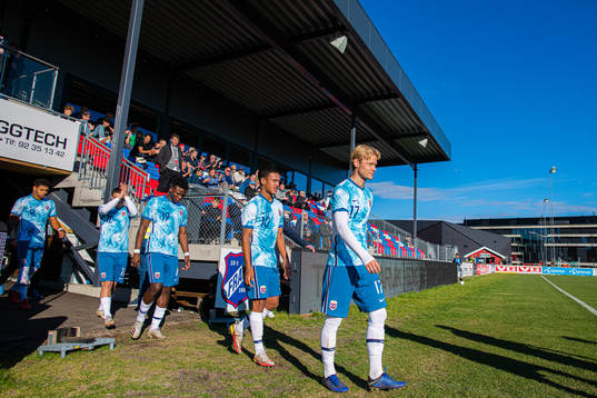 Seedy Jatta, Oscar Bobb and Tobias Fjeld Gulliksen of Norway