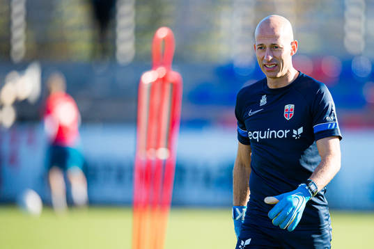 Jonas Ueland Kolstad, goalkeeper coach of Norway U18