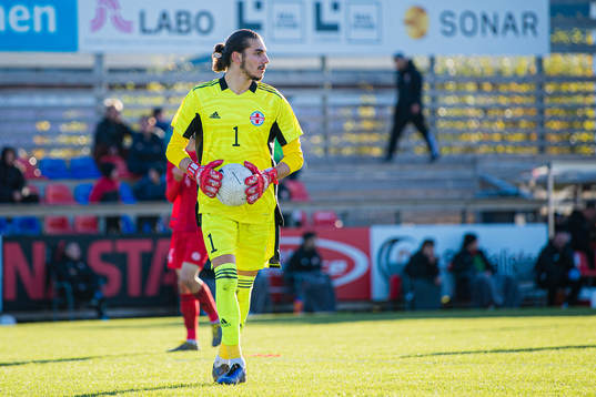 Luka Kharatishvili of Georgia