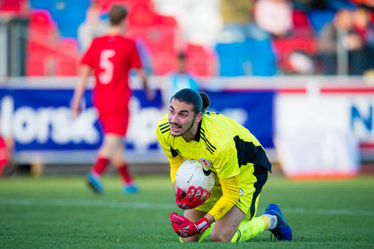 Luka Kharatishvili of Georgia