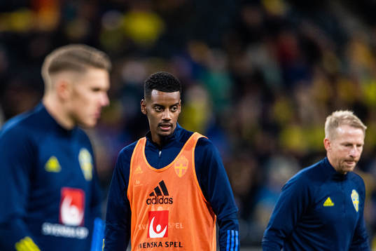Alexander Isak of Sweden