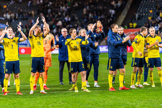 Kristoffer Olsson, Mattias Svanberg, goalkeeper Robin