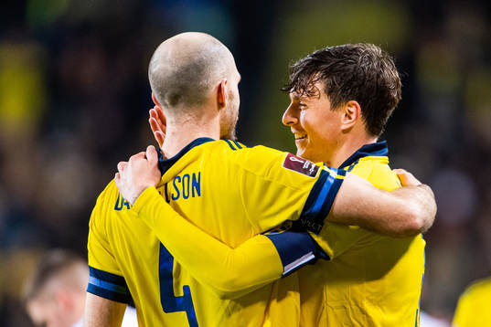 Marcus Danielson and Victor Nilsson Lindelöf of Sweden