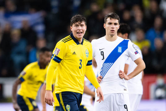 Victor Nilsson Lindelöf of Sweden and Anatasios Douvikas
