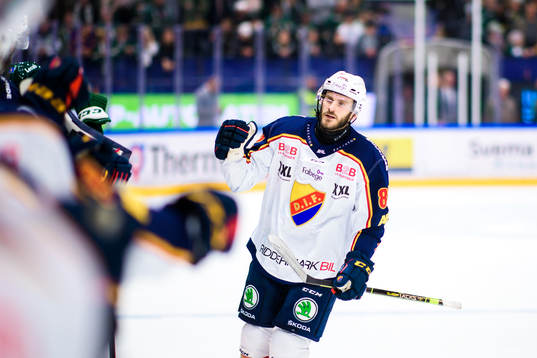 Djurgårdens Paul Carey jublar