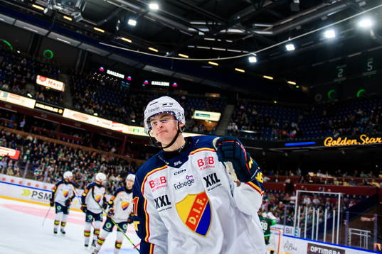 Djurgårdens Filip Cederqvist jublar