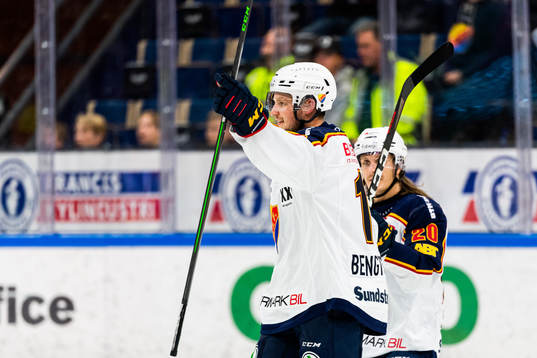 Djurgårdens Rasmus Bengtsson jublar