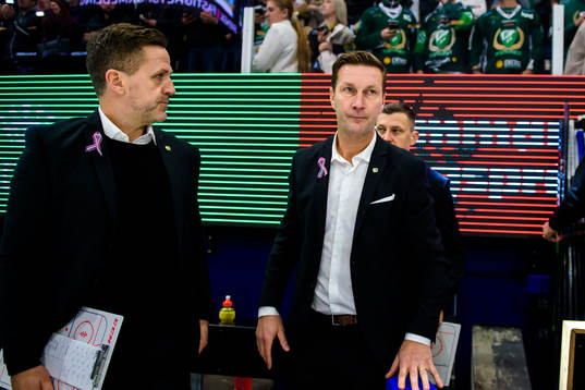 Färjestads tränare Johan Pennerborn
