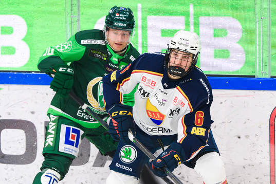 Färjestads Marcus Nilsson och Djurgårdens Calle Odelius