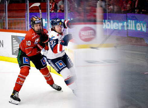 Örebros Leo Carlsson och Linköpings Jesper Pettersson