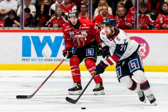 Örebros Gustav Backström och Linköpings Christoffer Ehn
