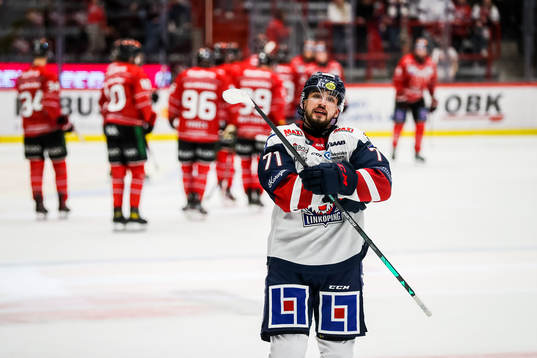 Linköpings Robert Lantosi deppar