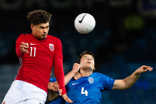 Noah Jean Holm of Norway and Mairo Miil of Estonia