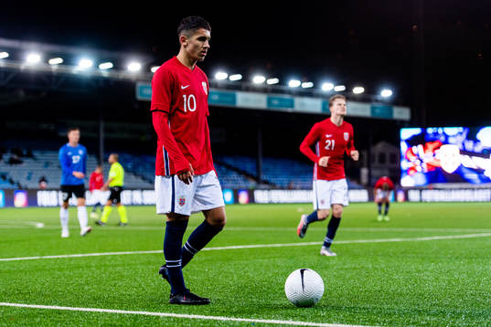 Osame Sahraoui and Tobias Christensen of Norway