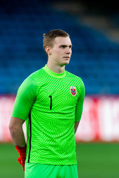 Goalkeeper Kristoffer Klaesson of Norway