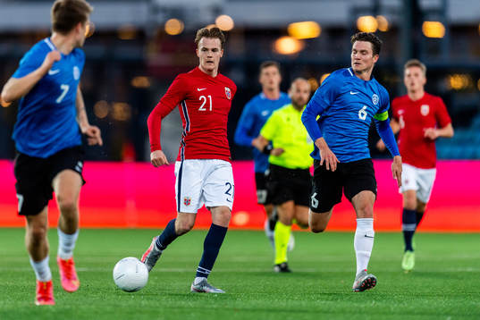 Tobias Christensen of Norway and Markus Soomets of Estonia