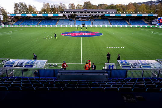 General interior view of Marienlyst stadion