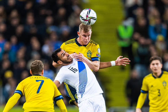 Emil Krafth of Sweden and Vangelis Pavlidis of Greece