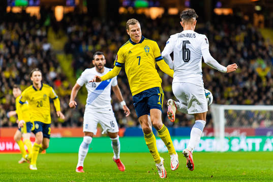 Viktor Claesson of Sweden and Dimitris Giannoulis of Greece