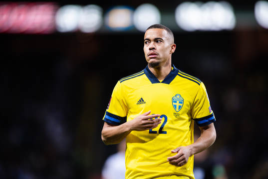 Robin Quaison of Sweden