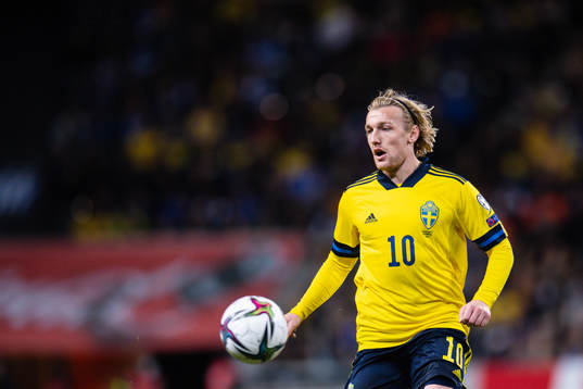 Emil Forsberg of Sweden