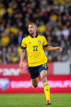 Robin Quaison of Sweden