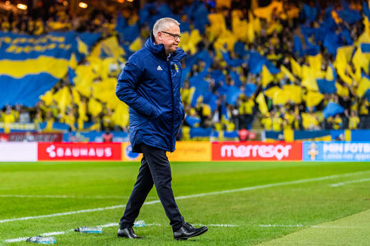 Head coach Janne Andersson of Sweden