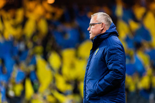 Head coach Janne Andersson of Sweden