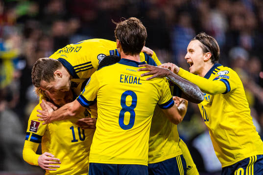 Emil Forsberg, Viktor Claesson, Albin Ekdal, Alexander Isak
