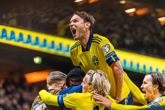 Jesper Karlsson, Alexander Isak, Albin Ekdal, Emil Forsberg