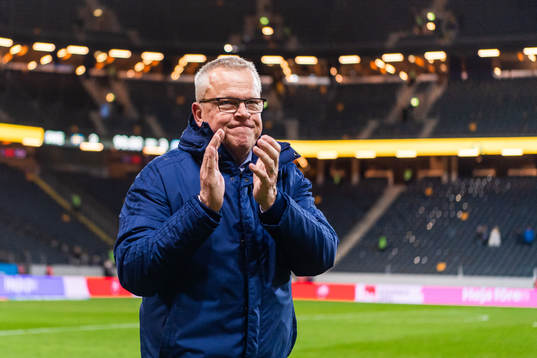 Head coach Janne Andersson of Sweden afterr the FIFA World