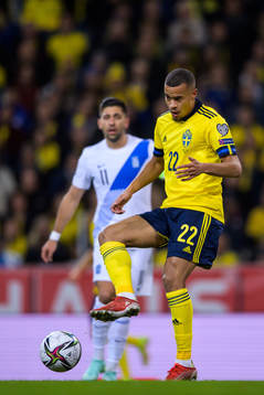 Robin Quaison of Sweden