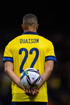 Robin Quaison of Sweden